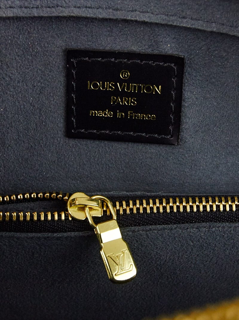 LOUIS VUITTON Epi Shoulder Strap 37-44.1 Black LV Auth 49754