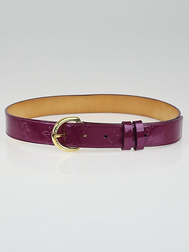 Louis Vuitton Violette Monogram Belt Size 80/32