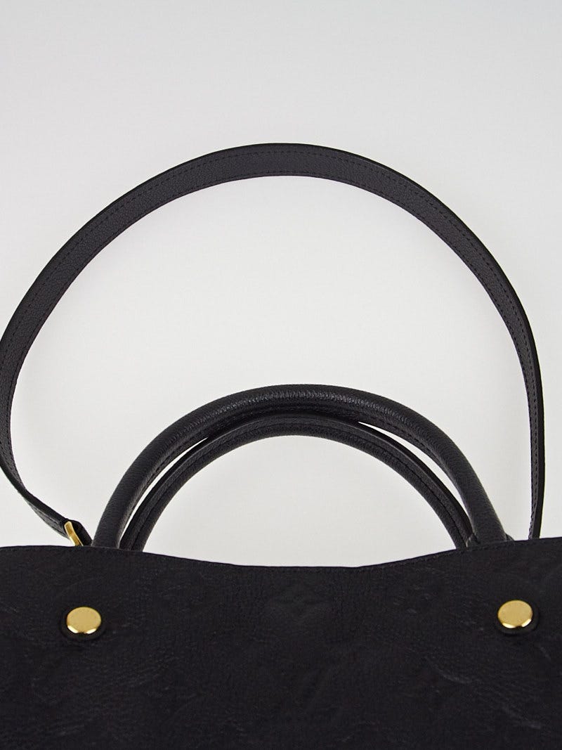 Louis Vuitton M41196 Montaigne MM Satchel Monogram Empreinte Amplant P –  Gaby's Bags