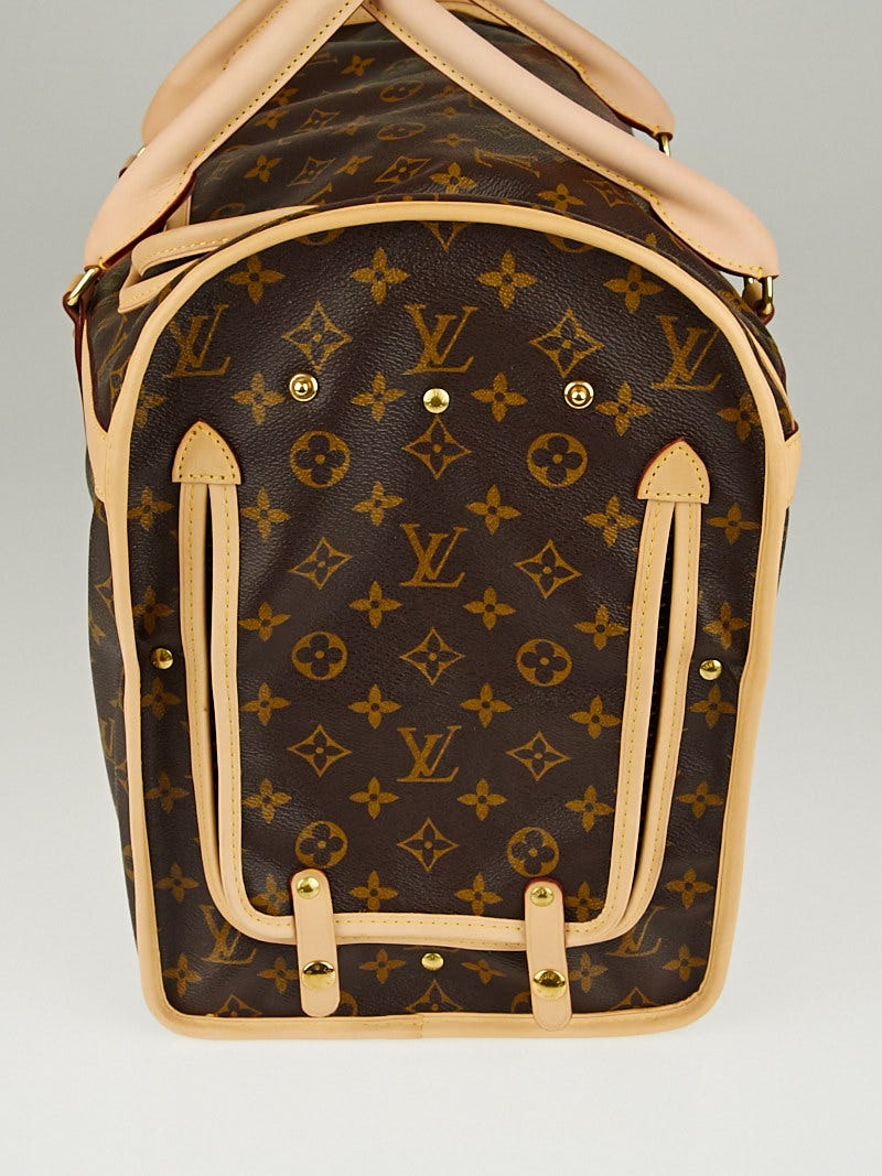 Louis Vuitton Sac Chien 50  Cowhide leather, Leather top, Leather