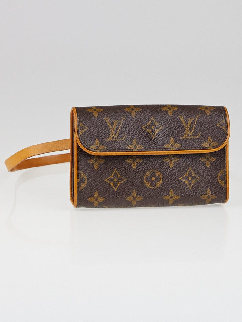 LOUIS VUITTON LV Pochette Florenti Used Belt Bag Monogram Leather