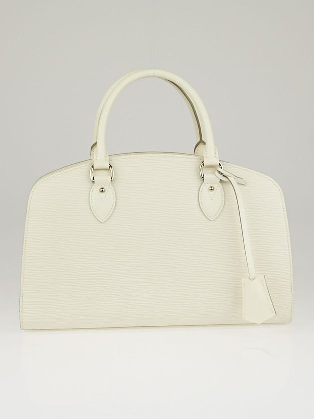 Louis Vuitton Ivory Epi Leather Pont Neuf PM Bag 