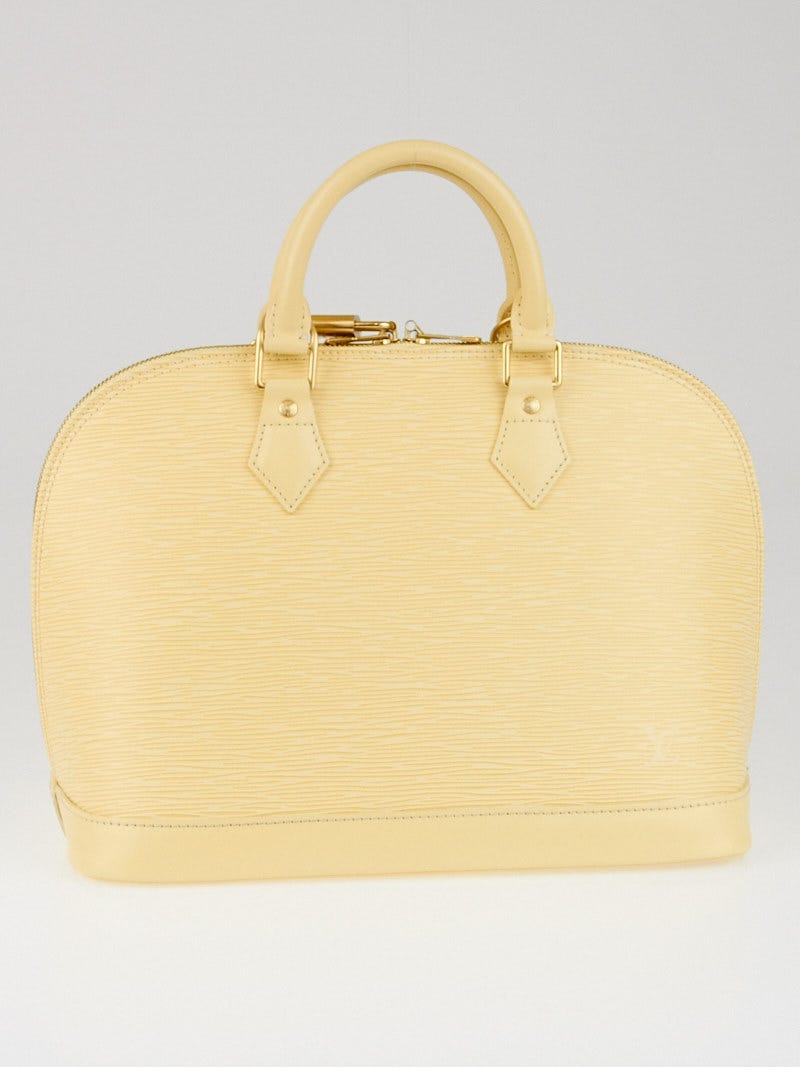 Louis Vuitton Vanilla Epi Leather Alma PM Bag - Yoogi's Closet