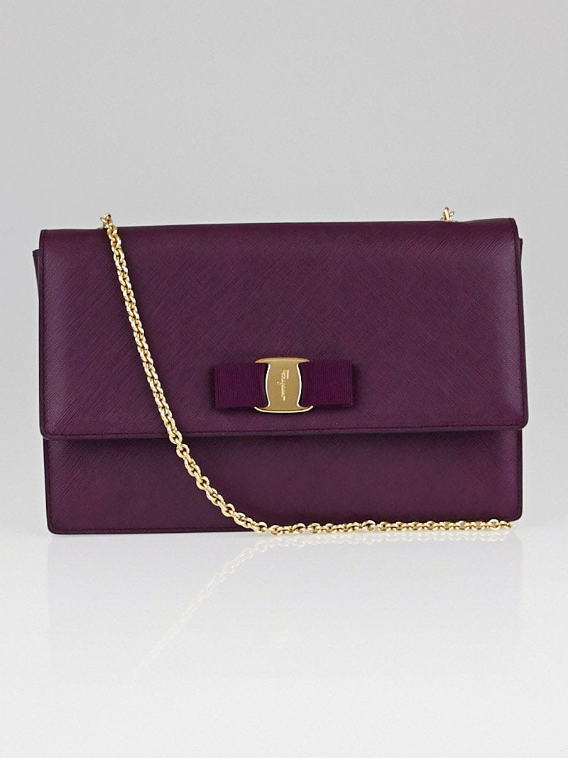 Ferragamo vara flap on sale bag