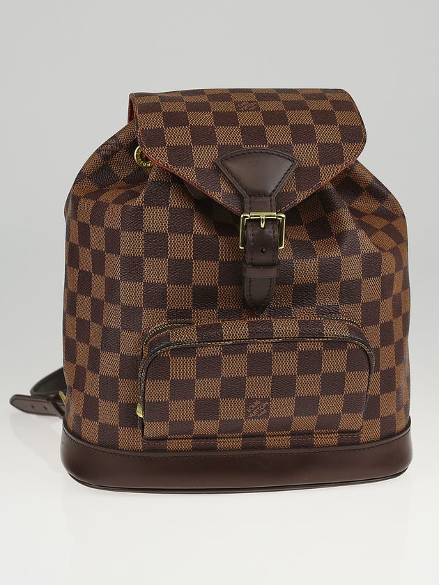 Louis Vuitton Damier Canvas Montsouris MM Backpack Bag