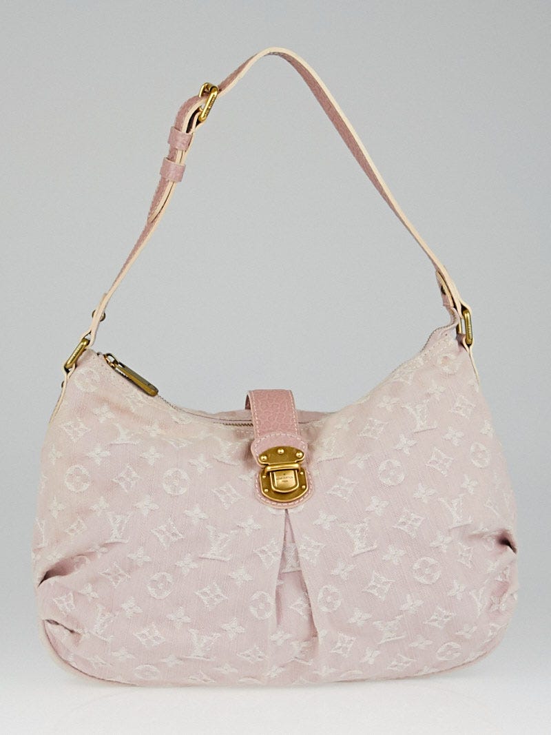 Louis Vuitton Monogram Pink Denim Slightly Shoulder Bag at 1stDibs