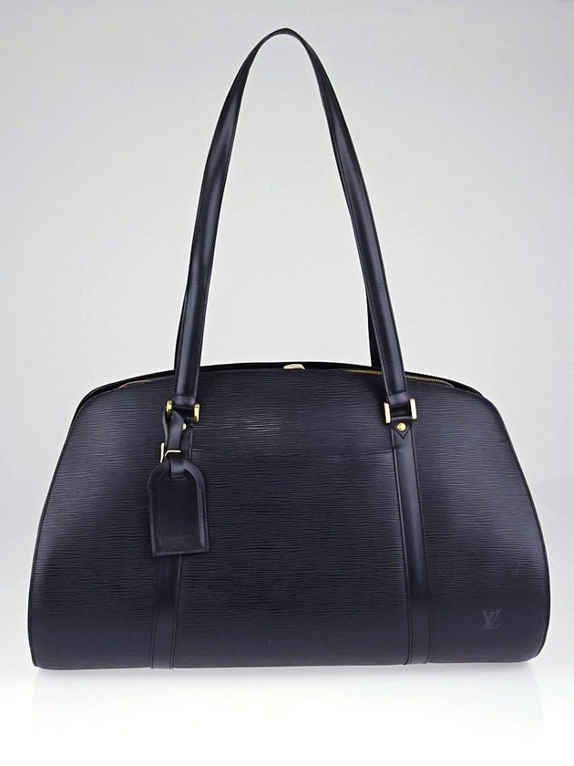 Louis Vuitton Black Epi Leather Solferino 50 Bag