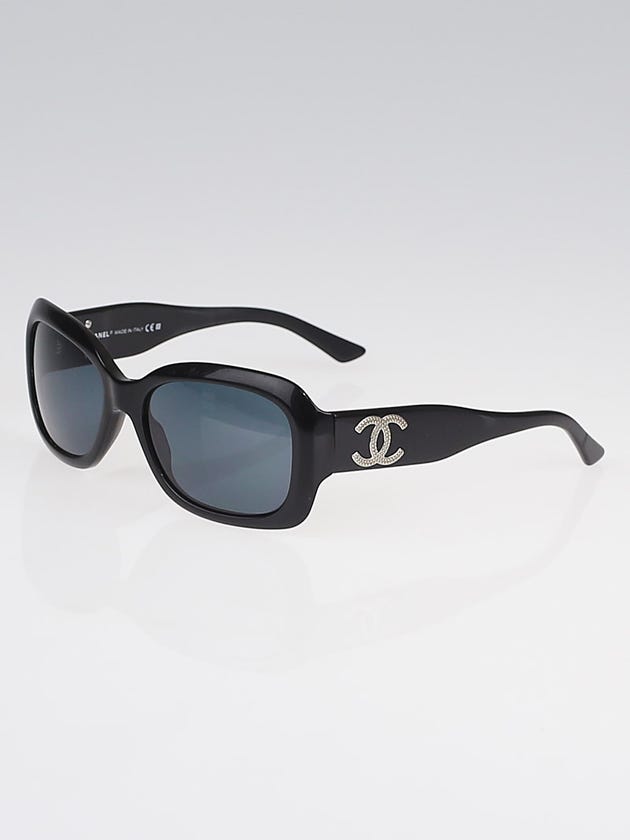 Chanel Black Frame Black Tint CC Logo Sunglasses-5102