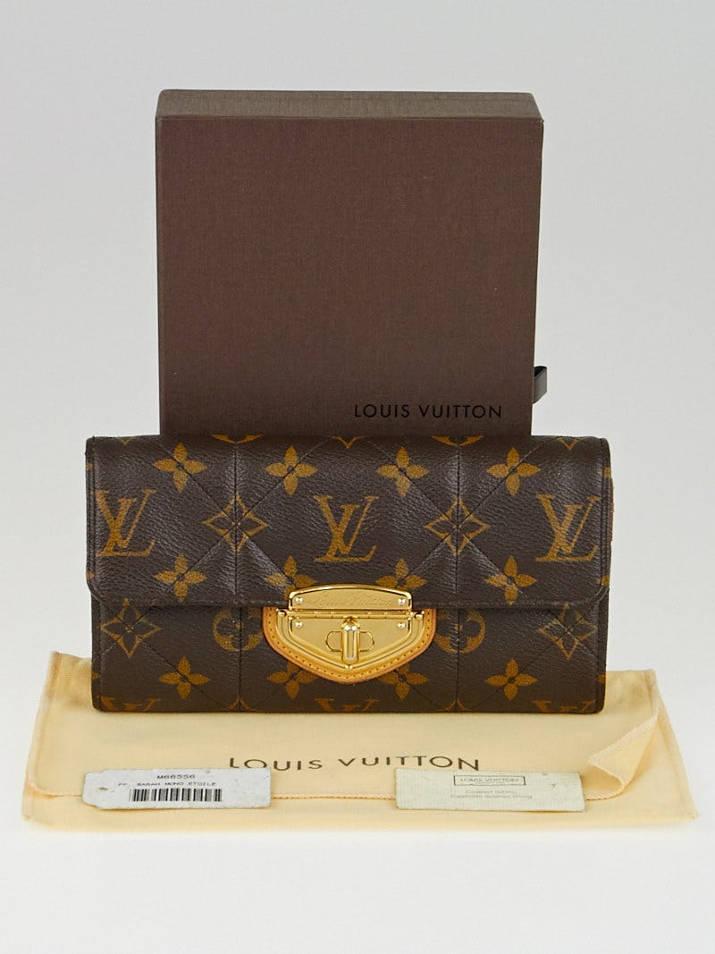 Louis Vuitton Monogram Canvas Etoile Sarah Wallet - Yoogi's Closet