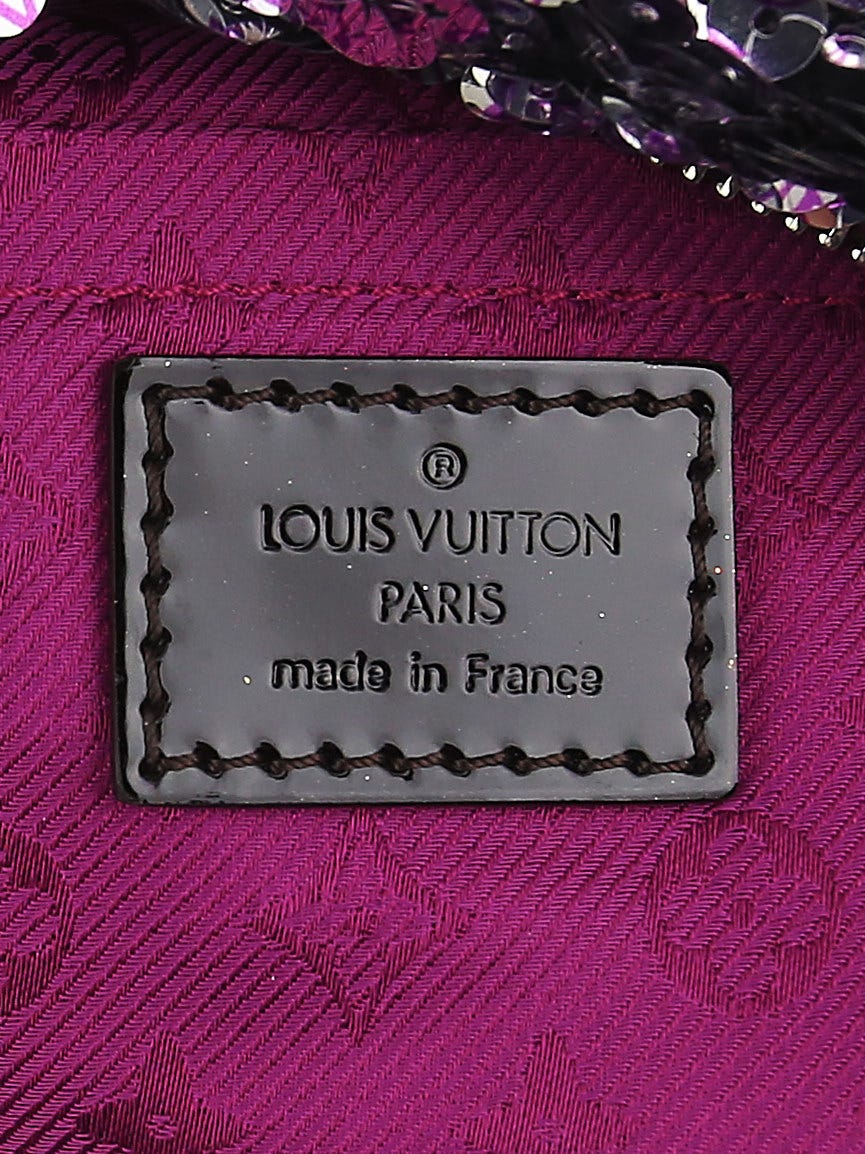 Louis Vuitton Silver Pochette Rococo Wristlet Clutch Louis Vuitton | The  Luxury Closet