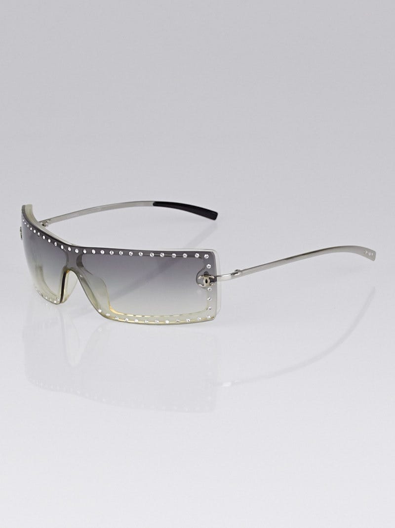 Chanel Gradient Tint Rimless Swarovski Crystal Sunglasses - 5077-B -  Yoogi's Closet