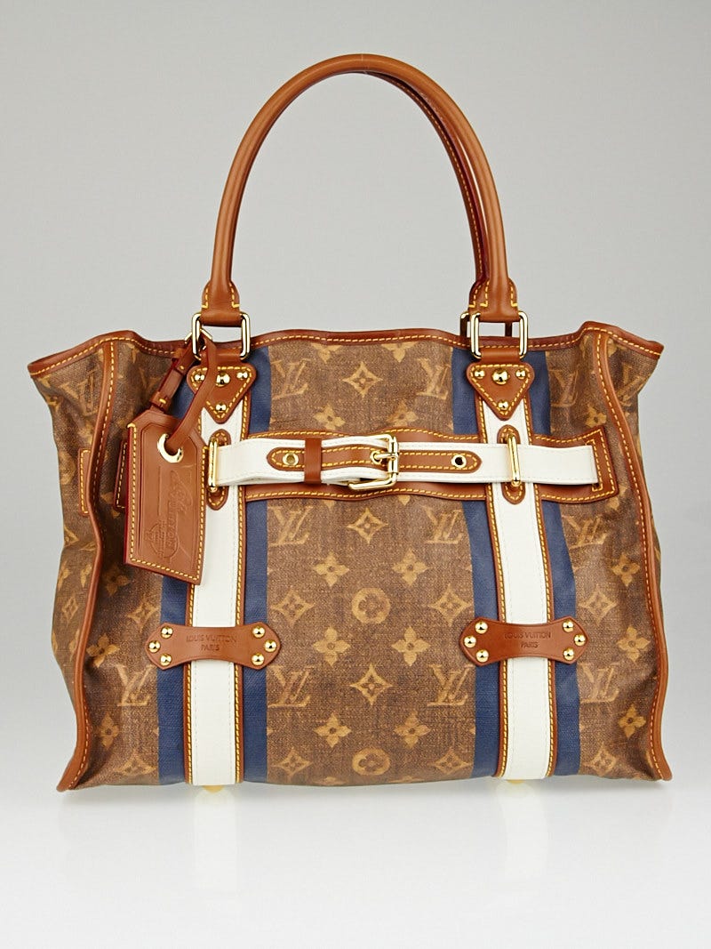 Louis Vuitton Limited Edition Tisse Rayures GM Tote Bag - Yoogi's