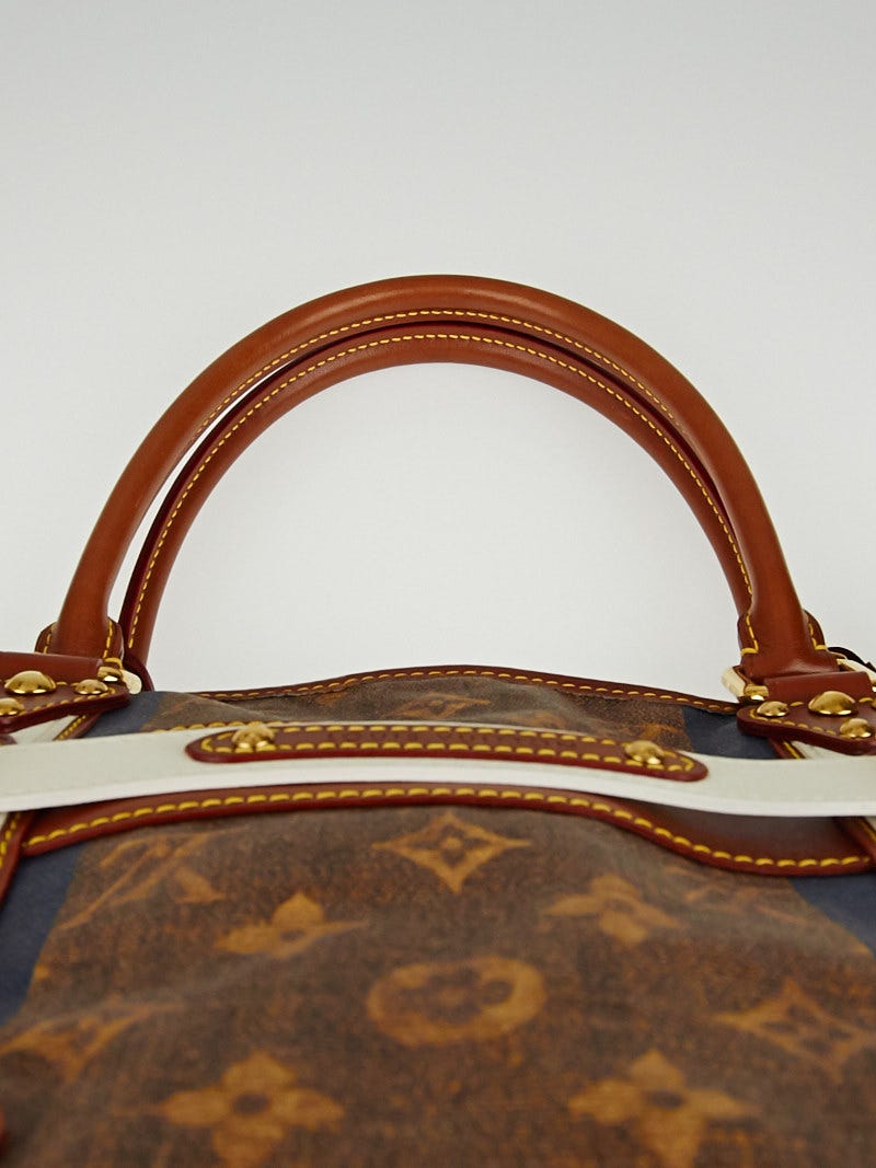 Lot - A Louis Vuitton monogram Tisse Rayures PM tote bag