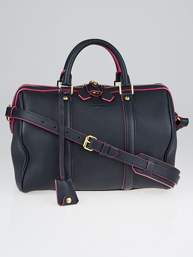 Louis Vuitton Navy Blue Calf Leather Sofia Coppola Bon Marche SC PM Bag
