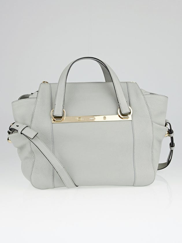 Chloe Marshmallow Grey Chevre Leather Bridget Bag