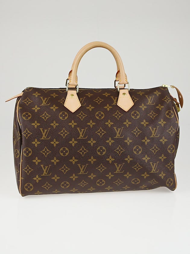 Louis Vuitton Monogram Canvas Speedy 35 Bag