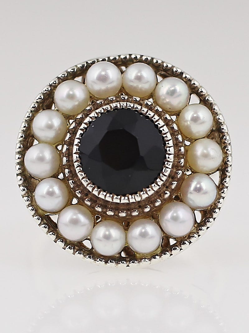 Tiffany ziegfeld clearance pearl ring