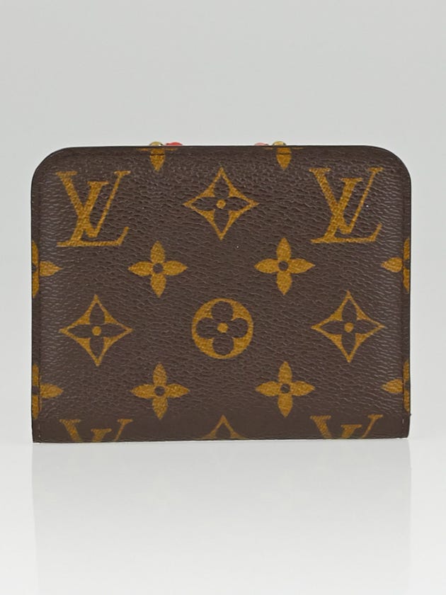Louis Vuitton Monogram Canvas Orange Insolite Coin Purse Wallet