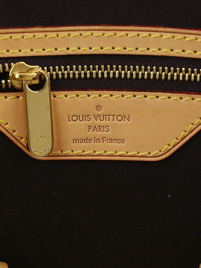 AUTHENTIC Louis Vuitton Brea MM Vernis Griotte PREOWNED (WBA893