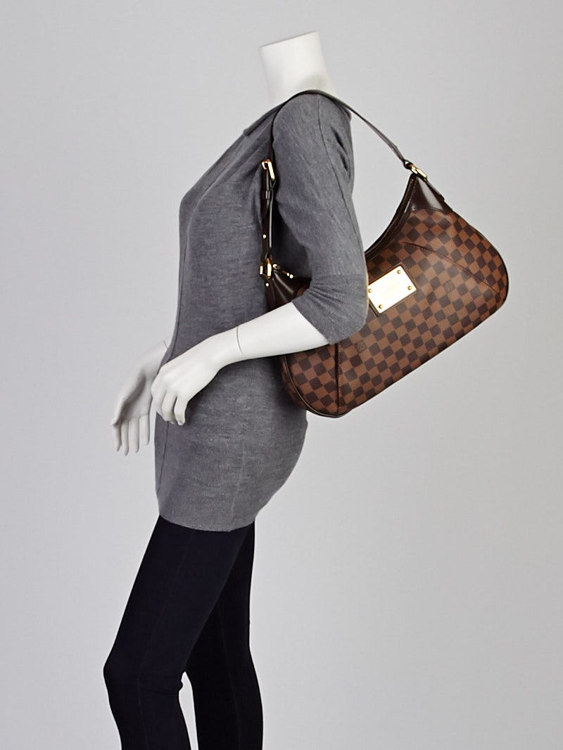 Louis Vuitton 2011 pre-owned Damier Ebene Thames GM Shoulder Bag - Farfetch