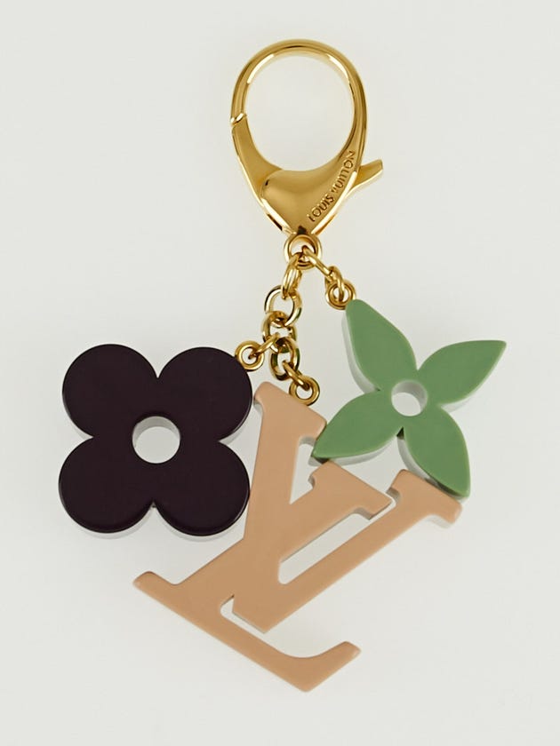 Louis Vuitton Rose Resin Playtime Key Holder and Bag Charm