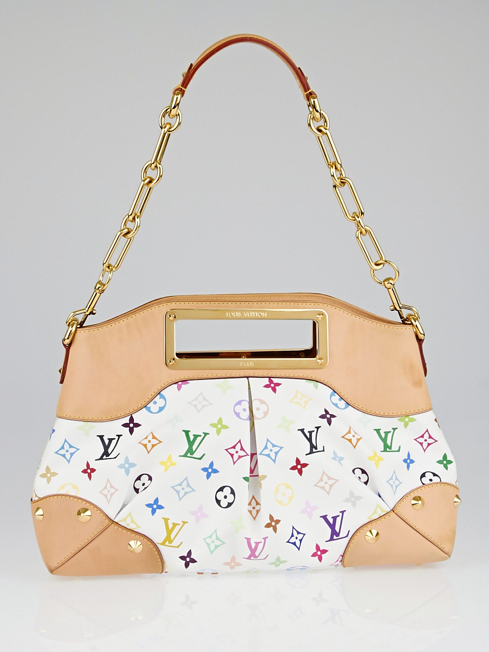 Louis Vuitton White Monogram Judy MM Bag – Bagaholic