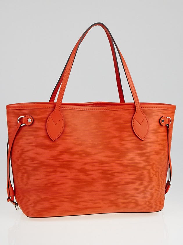 Louis Vuitton Piment Epi Leather Neverfull PM Bag