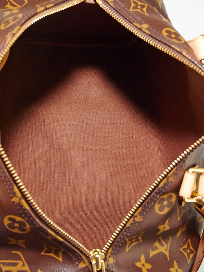 Stunning Louis Vuitton Speedy Handbag 30 new shoulder strap in