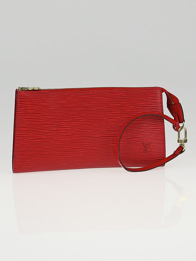 Louis Vuitton Red Epi Leather Accessories Pochette 21 Bag