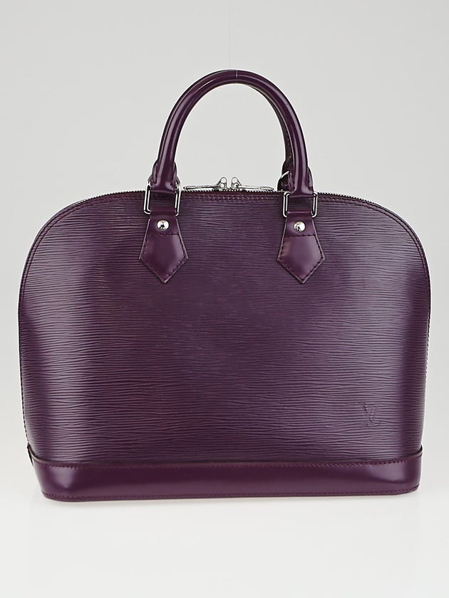 Louis Vuitton Cassis Epi Leather Alma PM Bag