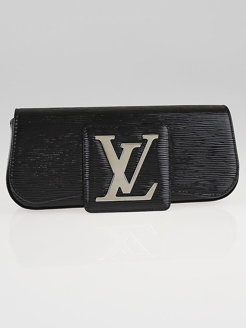 Louis Vuitton Louis Vuitton Sobe Black Electric Leather Evening