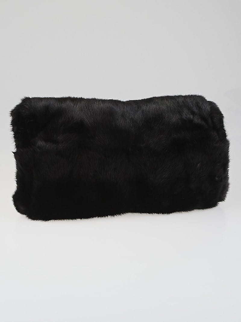 Dark deals mink muff