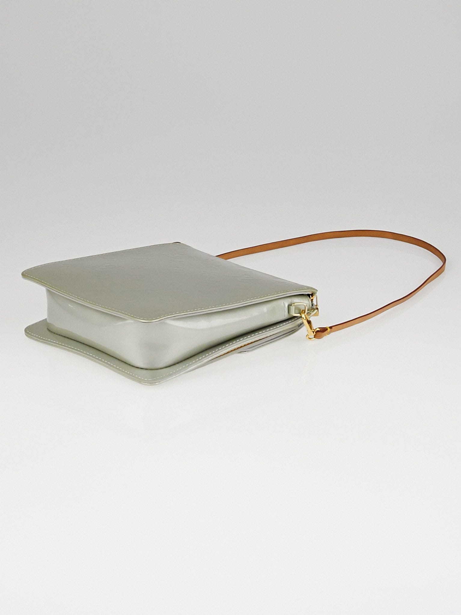 Louis Vuitton Silver Monogram Vernis Murray Backpack Bag - Yoogi's Closet