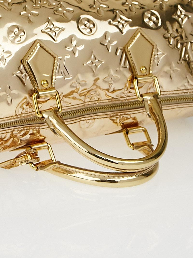 Louis Vuitton Limited Edition Gold Monogram Miroir Papillon Bag - Yoogi's  Closet