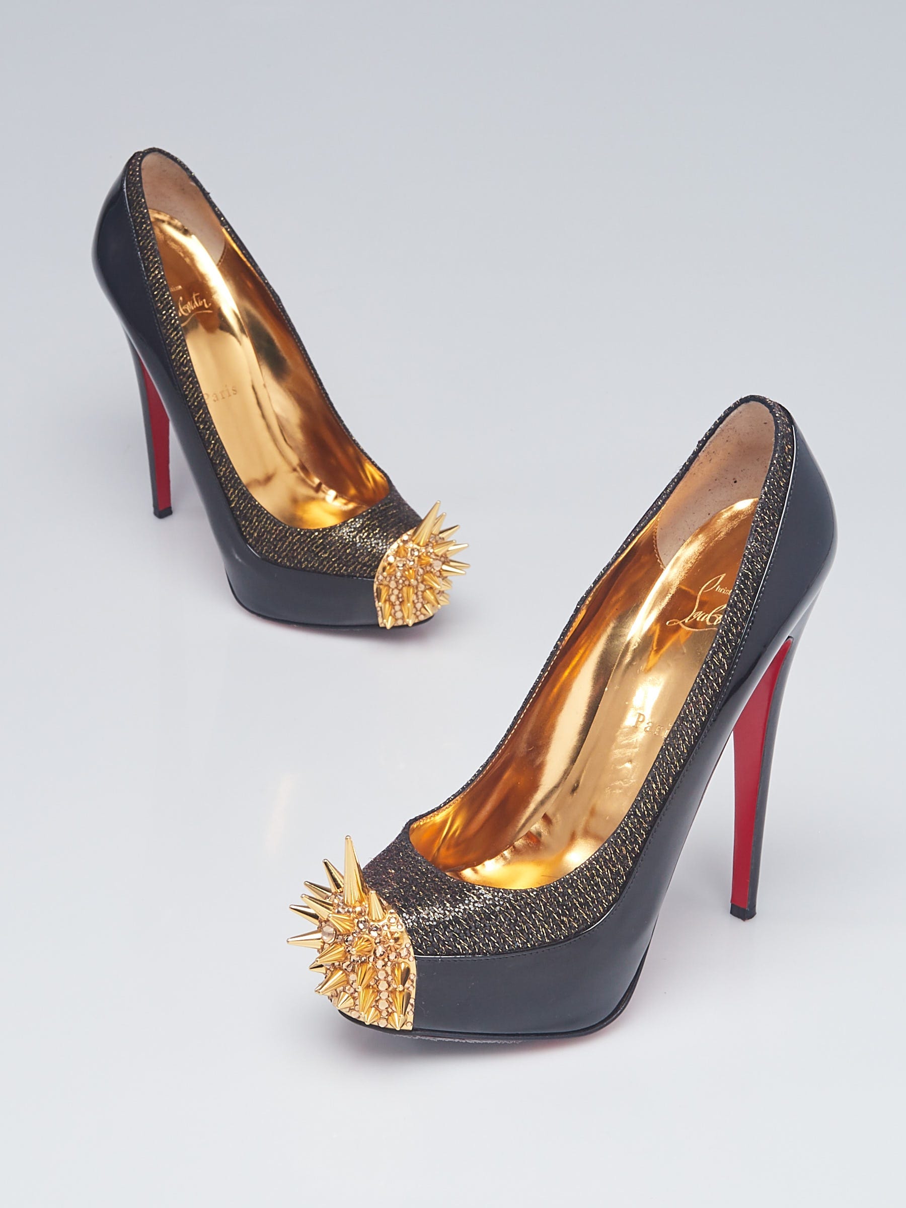 Christian Louboutin Lady Glitter Asteroid 160 Pumps