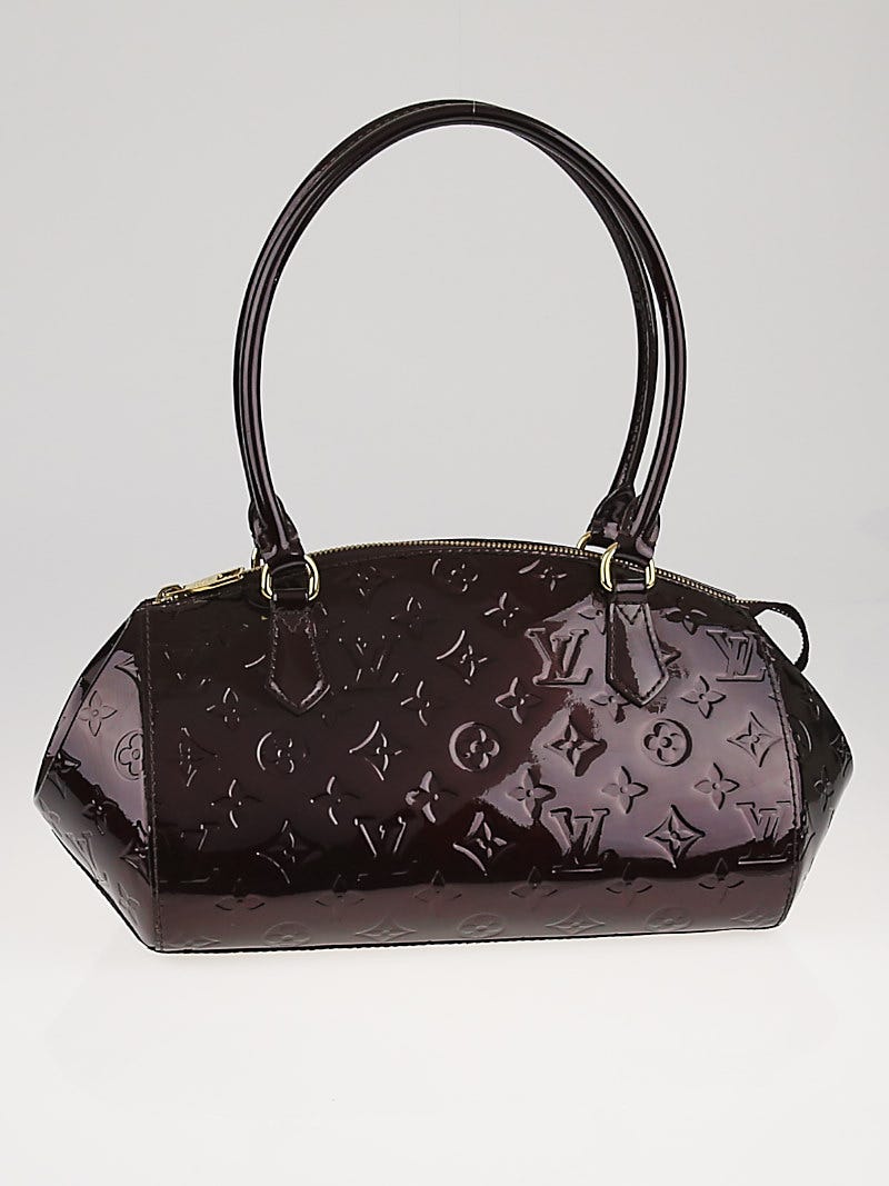 Louis Vuitton Amarante Monogram Vernis Sherwood PM Bag - Yoogi's Closet