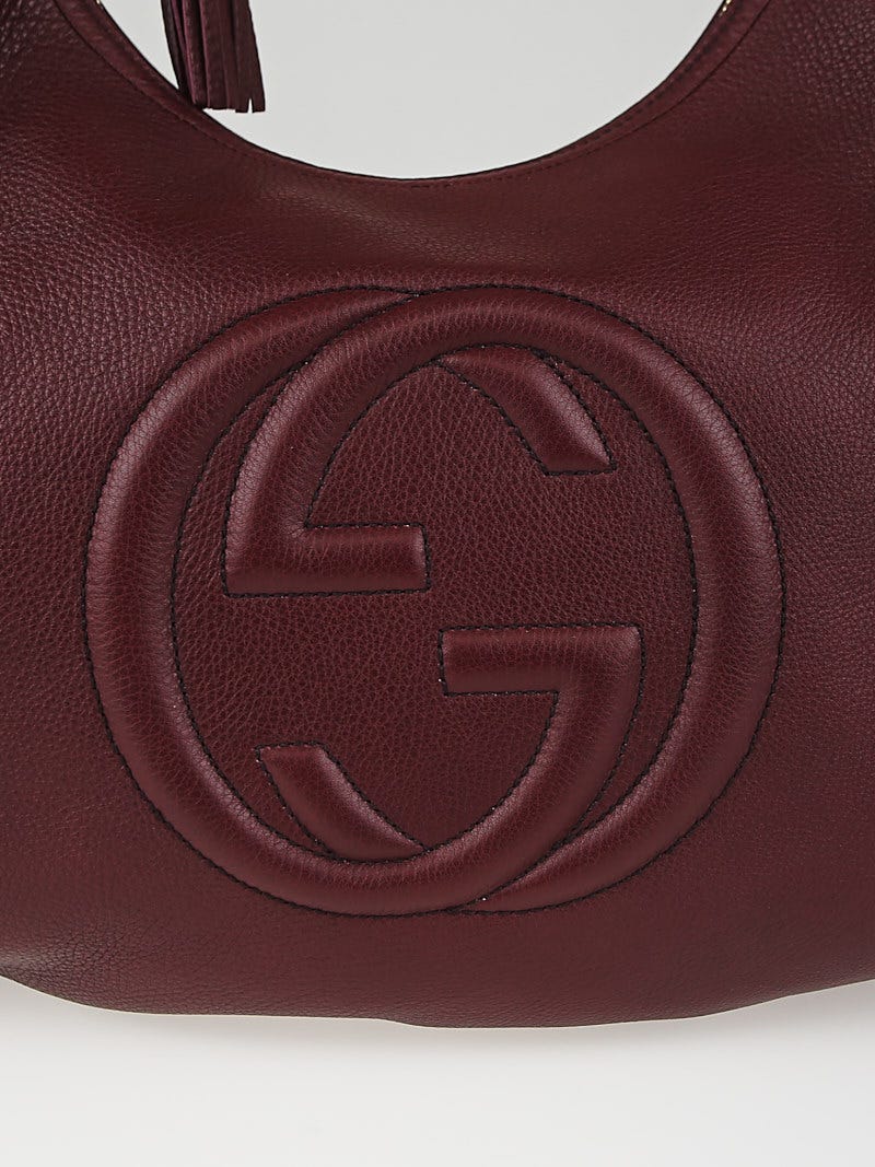 Gucci Large Soho Hobo - Burgundy Hobos, Handbags - GUC1375650