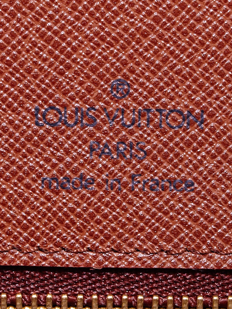 Louis Vuitton Brown, Pattern Print Vintage Monogram Monceau 28