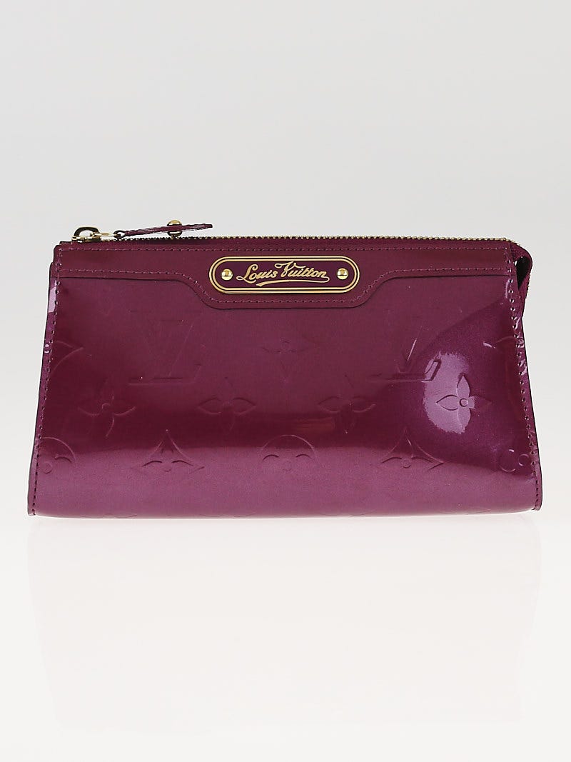 Louis Vuitton Monogram Vernis Trousse Cosmetic Pouch - Purple