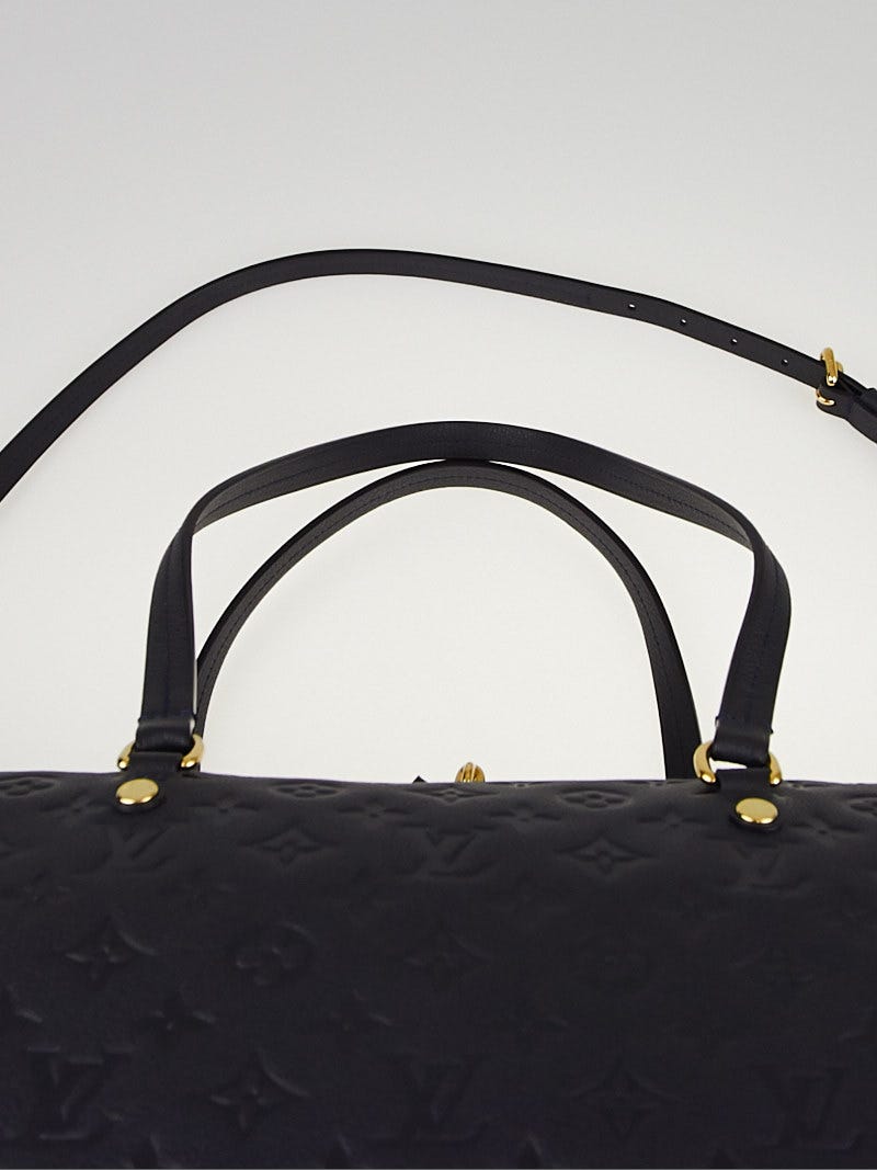 Louis Vuitton Bleu Infini Monogram Empreinte Leather Lumineuse PM Bag Louis  Vuitton