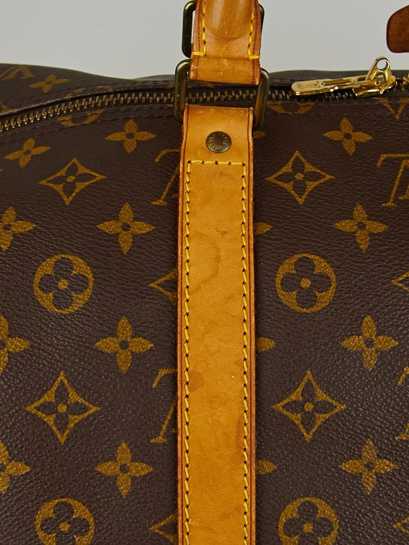 Louis Vuitton Red Keepall 55 Bag – The Closet