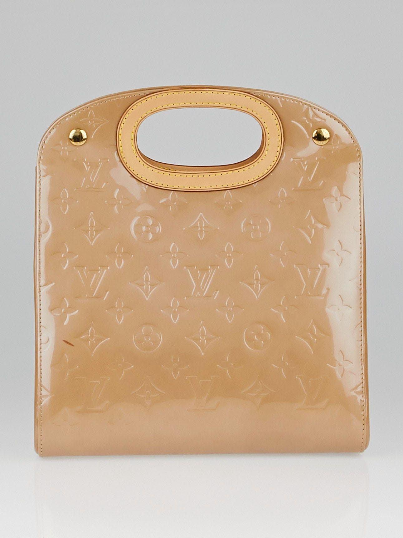 Louis Vuitton Louis Vuitton Maple Drive Noisette Beige Vernis Leather