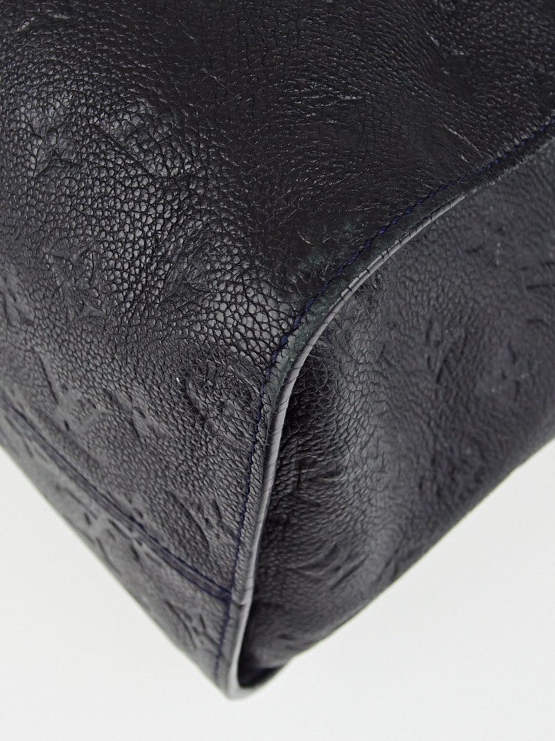 Lumineuse leather handbag Louis Vuitton Beige in Leather - 27911608