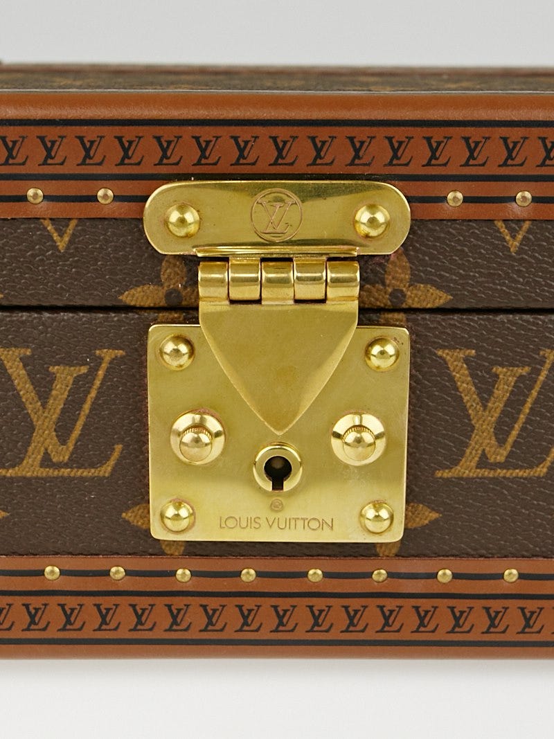 LV Monogram Coffret Tresor Jewelry Case – Dazzling Fashion