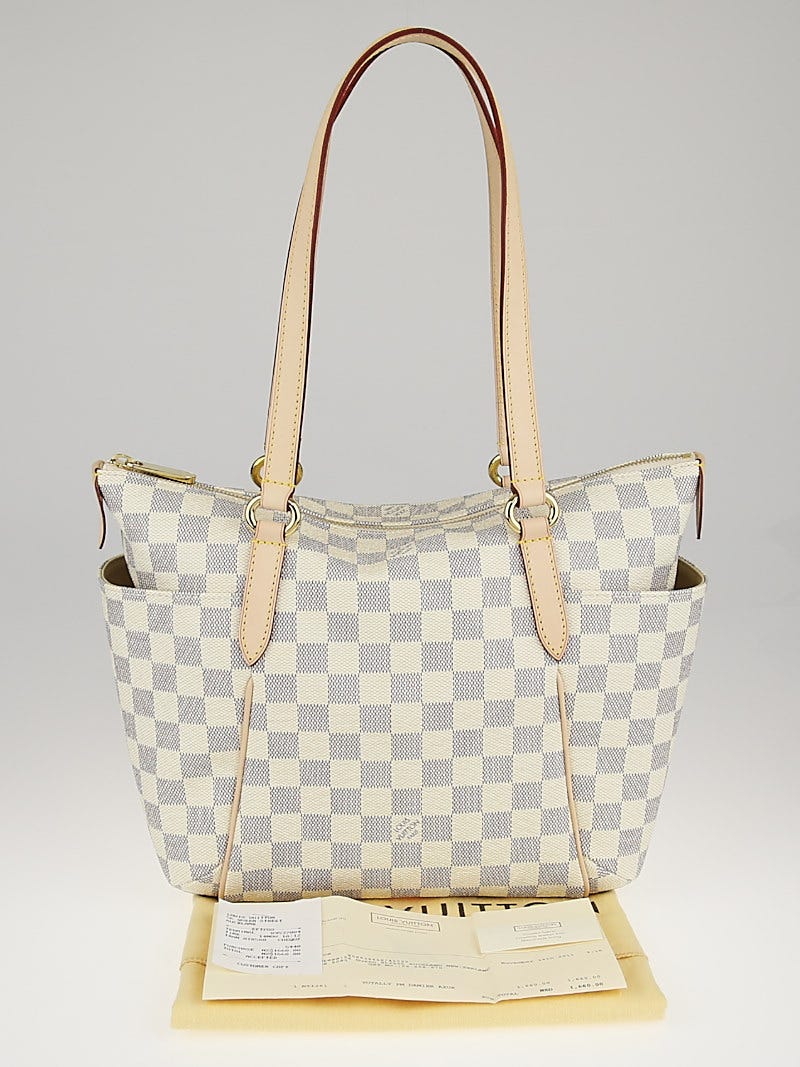 Louis Vuitton Damier Azur Canvas Totally PM Bag | Yoogi's Closet
