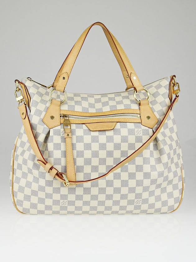 Louis Vuitton Damier Azur Canvas Evora MM Bag