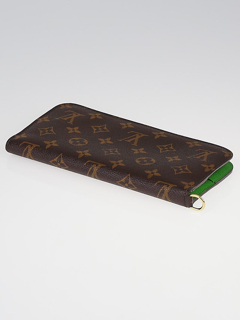 Insolite cloth wallet Louis Vuitton Green in Cloth - 34881455