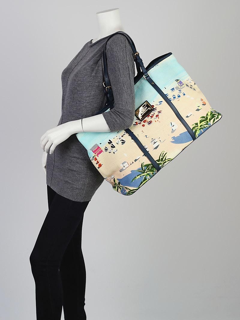 Louis Vuitton Ailleurs Cabas Limited Edition Printed Canvas GM at 1stDibs