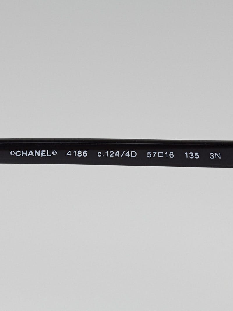Chanel Silvertone Metal Frame Square CC Sunglasses - 4186  display picture 1