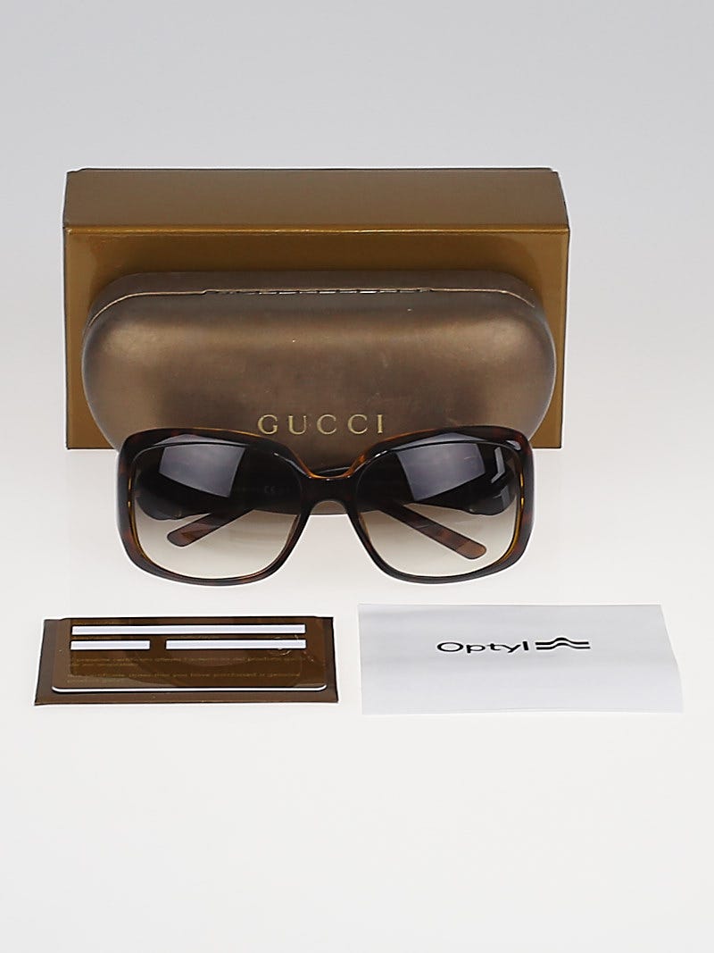 Gucci Square OversizedTortoiseshell Sunglasses 3164/S Gucci Square OversizedTortoiseshell Sunglasses 3164/S main image 4